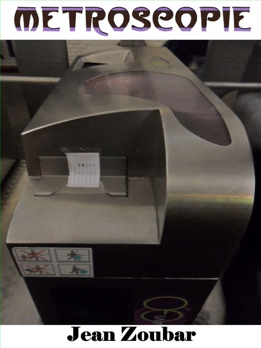 Title details for Métroscopie by Jean Zoubar - Wait list